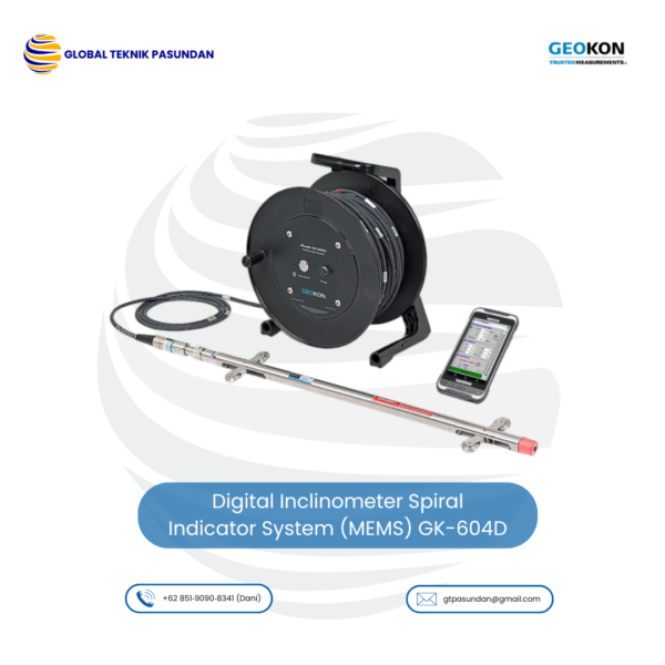 Digital Inclinometer Spiral Indicator System (MEMS) GK-604D