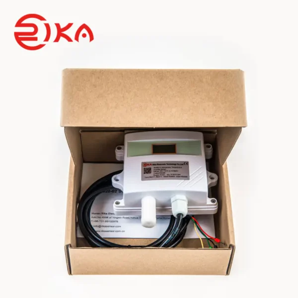 RK330-02 Wall-mounted Ambient Temperature & Humidity Sensor - Image 4