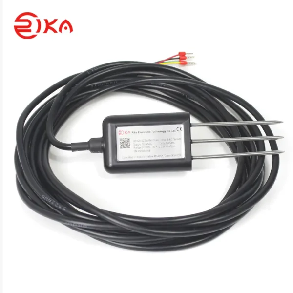 RK520-02 Soil Moisture Sensor, Temperature Probe& EC Sensor - Image 3