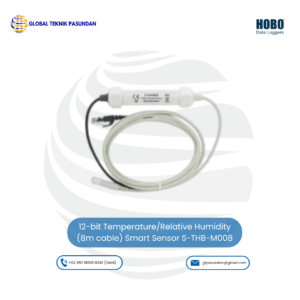 12-bit Temperature/Relative Humidity (8m cable) Smart Sensor S-THB-M008