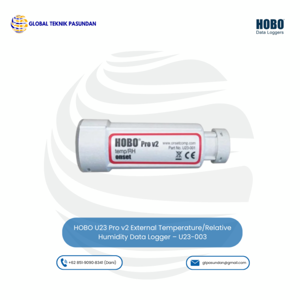 HOBO U23 Pro v2 External Temperature/Relative Humidity Data Logger - U23-003