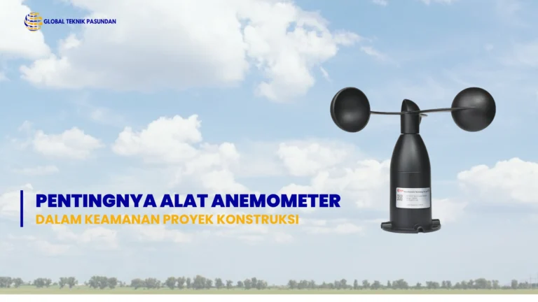 Pentingnya alat Anemometer dalam Keamanan Proyek Konstruksi