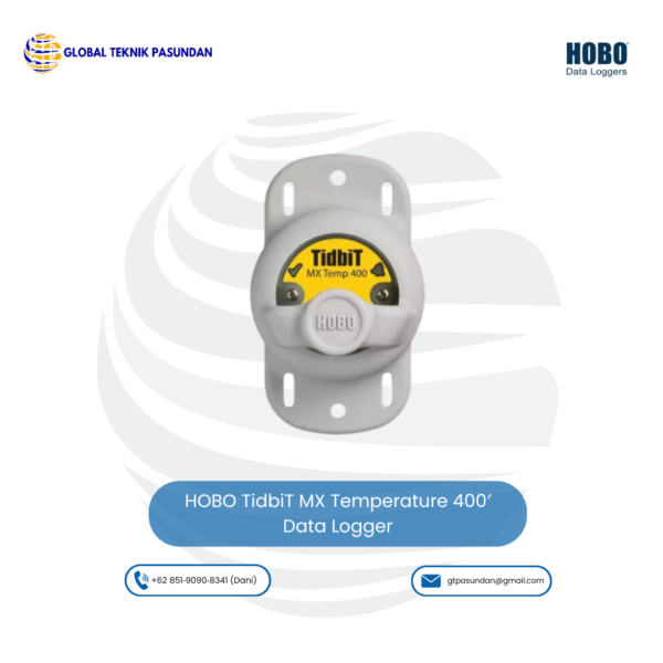 HOBO TidbiT MX Temperature 400′ Data Logger