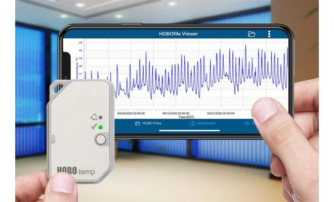 Alat untuk monitoring suhu HOBO MX100
