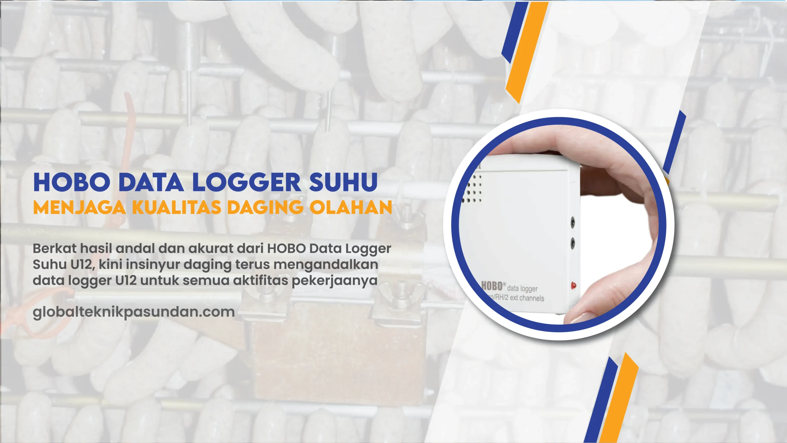HOBO Data Logger Suhu Menjaga Kualitas Daging Olahan