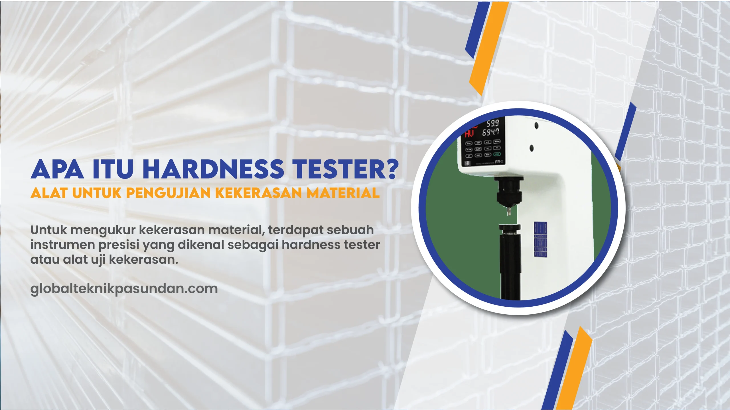 Hardness Tester Untuk Uji Kekerasan Material