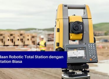 Perbedaan Robotic Total Station dengan Total Station Biasa