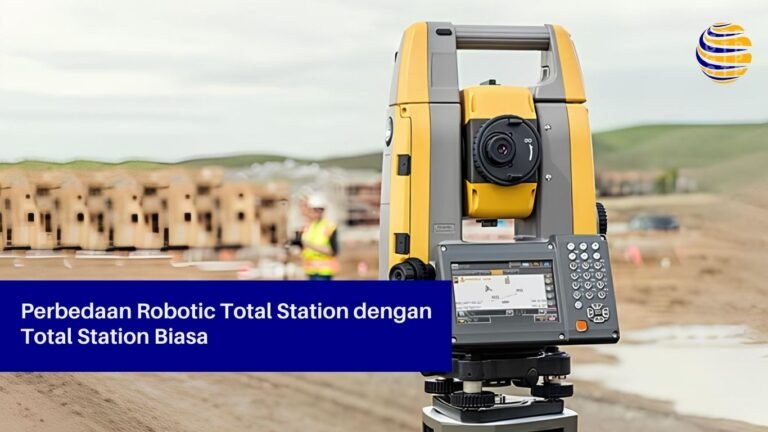 Perbedaan Robotic Total Station dengan Total Station Biasa