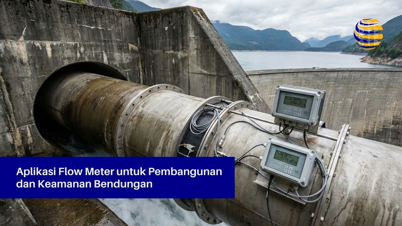 Aplikasi Flow Meter untuk Pembangunan dan Keamanan Bendungan