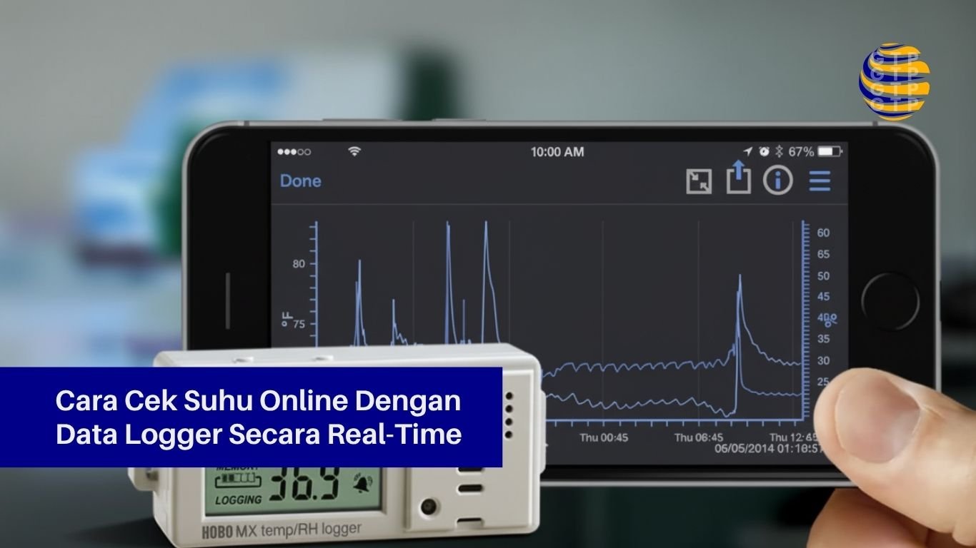 Cara Cek Suhu Online dengan Data Logger Secara Real-Time
