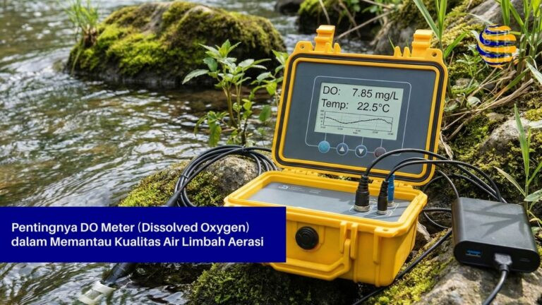 Pentingnya DO Meter (Dissolved Oxygen) dalam Memantau Kualitas Air Limbah Aerasi