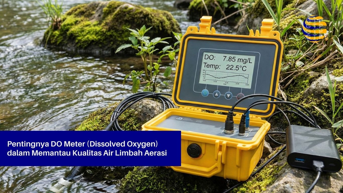 Pentingnya DO Meter (Dissolved Oxygen) dalam Memantau Kualitas Air Limbah Aerasi