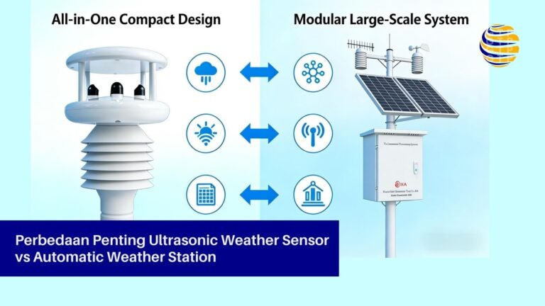 Perbedaan Penting Ultrasonic Weather Sensor vs Automatic Weather Station