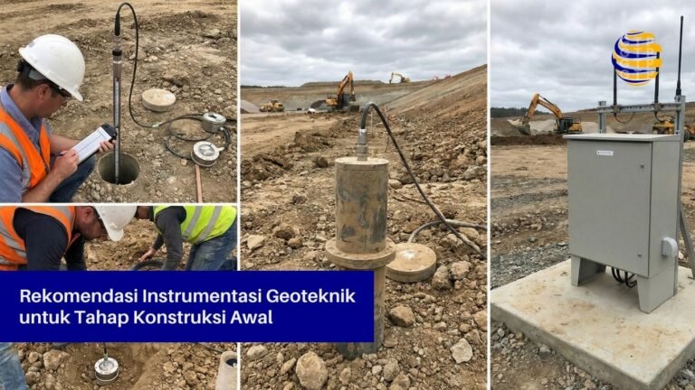 Rekomendasi Instrumentasi Geoteknik untuk Tahap Konstruksi Awal