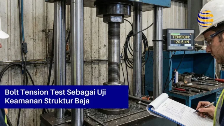 Bolt Tension Test Sebagai Uji Keamanan Struktur Baja