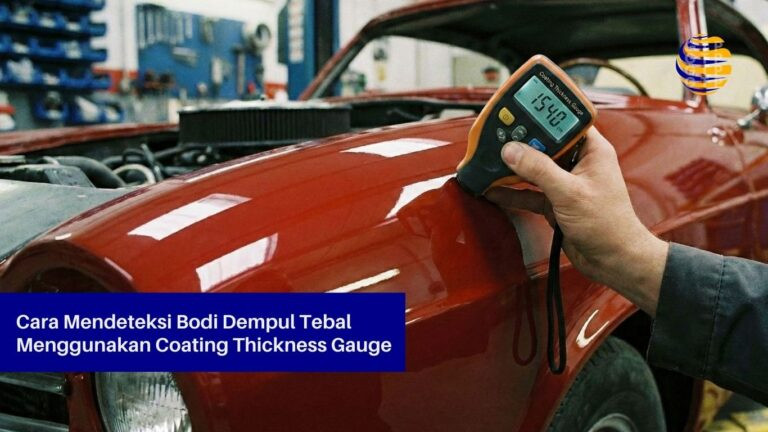 Cara Mendeteksi Bodi Dempul Tebal Menggunakan Coating Thickness Gauge