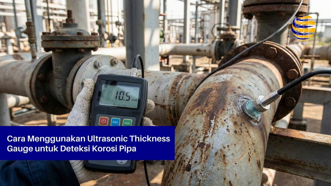 Cara Menggunakan Ultrasonic Thickness Gauge untuk Deteksi Korosi Pipa