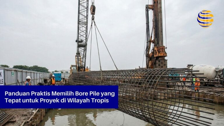 Panduan Praktis Memilih Bore Pile yang Tepat untuk Proyek di Wilayah Tropis