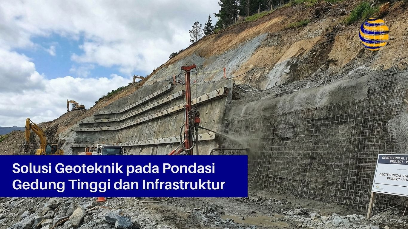 Solusi Geoteknik pada Pondasi Gedung Tinggi dan Infrastruktur