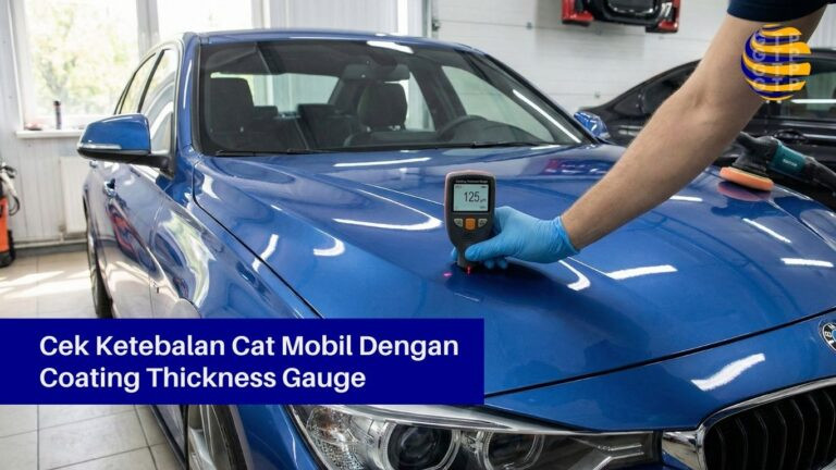 Cek Ketebalan Cat Mobil Dengan Coating Thickness Gauge