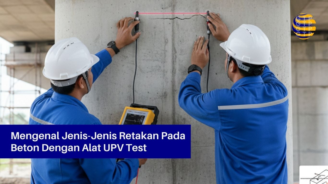 Mengenal Jenis-Jenis Retakan Pada Beton Dengan Alat UPV Test