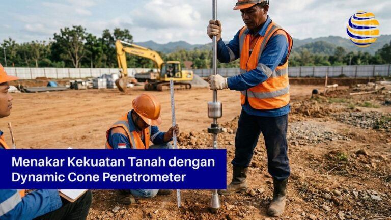 Menakar Kekuatan Tanah dengan Dynamic Cone Penetrometer