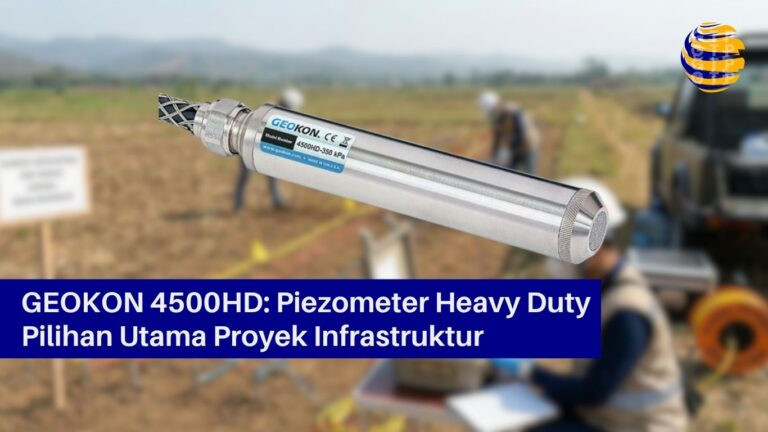 GEOKON 4500HD Piezometer Heavy Duty Pilihan Utama Proyek Infrastruktur Indonesia