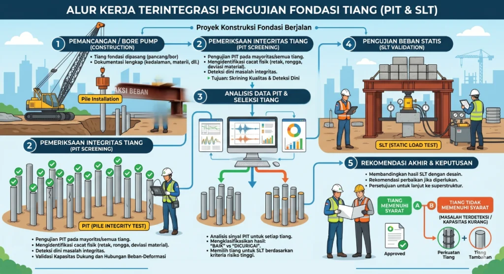 alur kerja pit dan slt