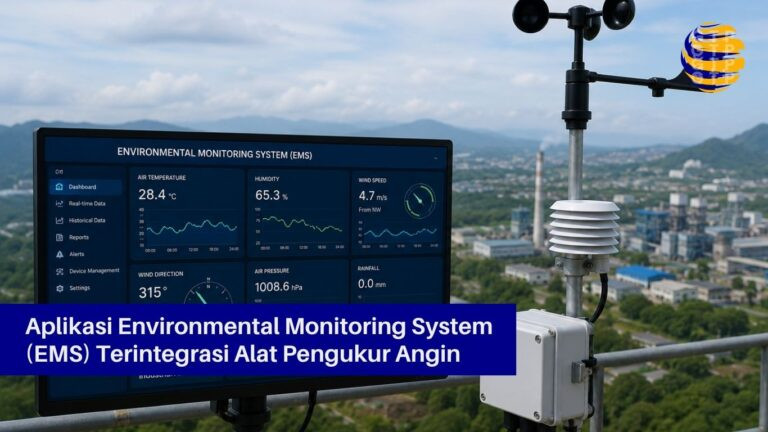 Aplikasi Environmental Monitoring System (EMS) Terintegrasi Alat Pengukur Angin