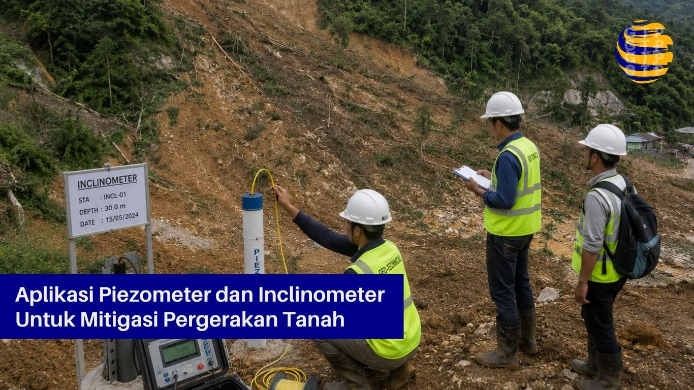 Aplikasi Piezometer dan Inclinometer Untuk Mitigasi Pergerakan Tanah