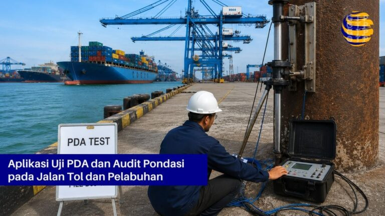 Aplikasi Uji PDA dan Audit Pondasi pada Jalan Tol dan Pelabuhan