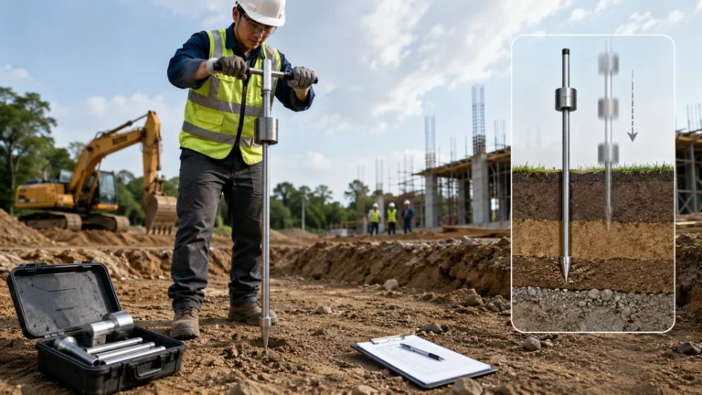 Mengukur Load Capacity Tanah dengan Uji DCP (Dynamic Cone Penetrometer)