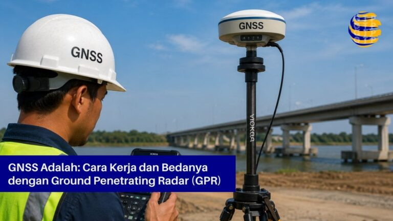 GNSS Adalah: Cara Kerja dan Bedanya dengan Ground Penetrating Radar (GPR)