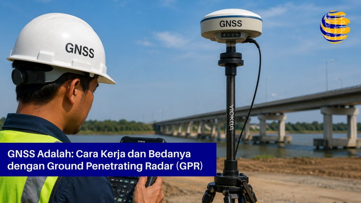 GNSS Adalah: Cara Kerja dan Bedanya dengan Ground Penetrating Radar (GPR)