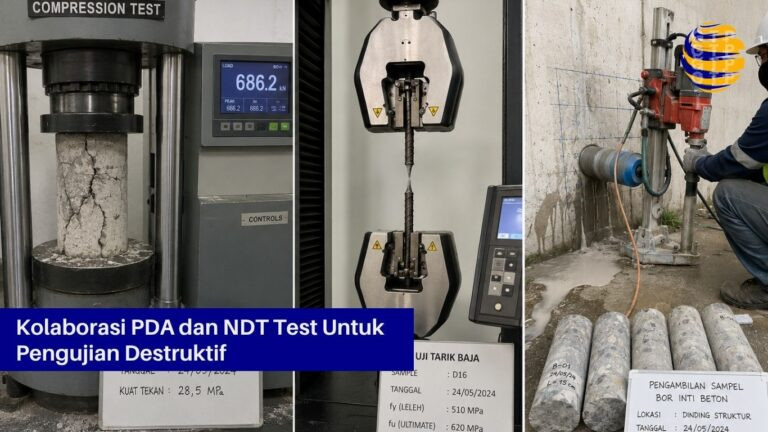 Kolaborasi PDA dan NDT Test Untuk Pengujian Destruktif