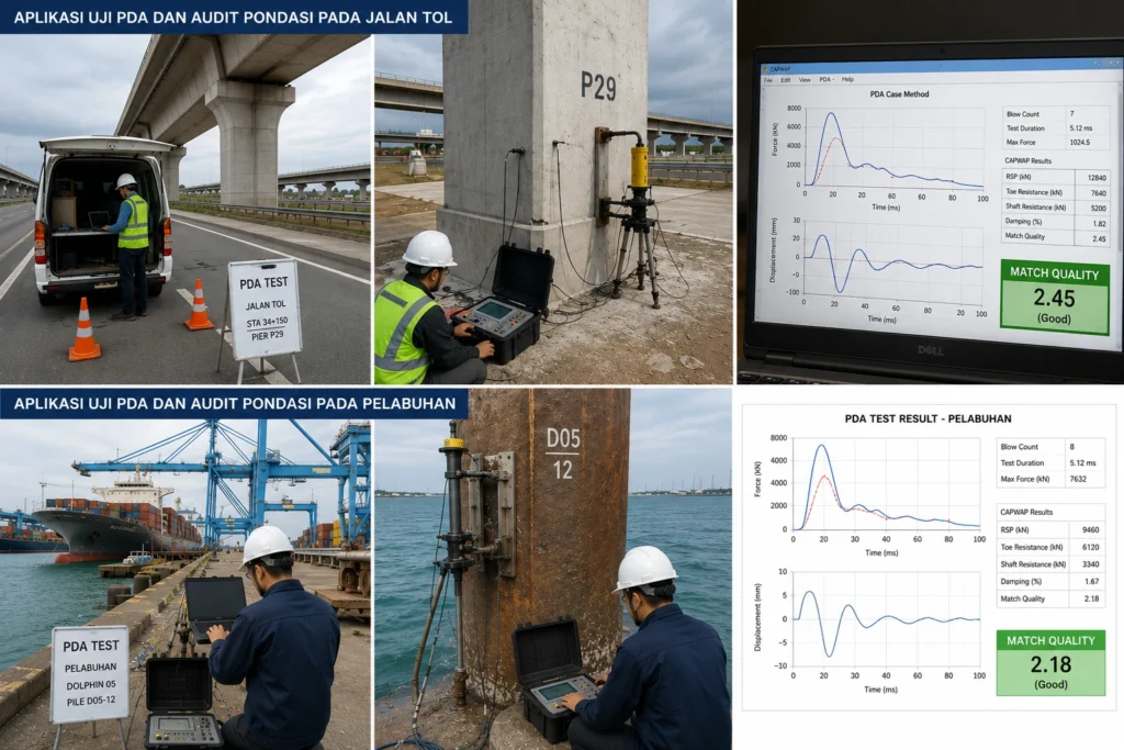 PDA testing and audit applications