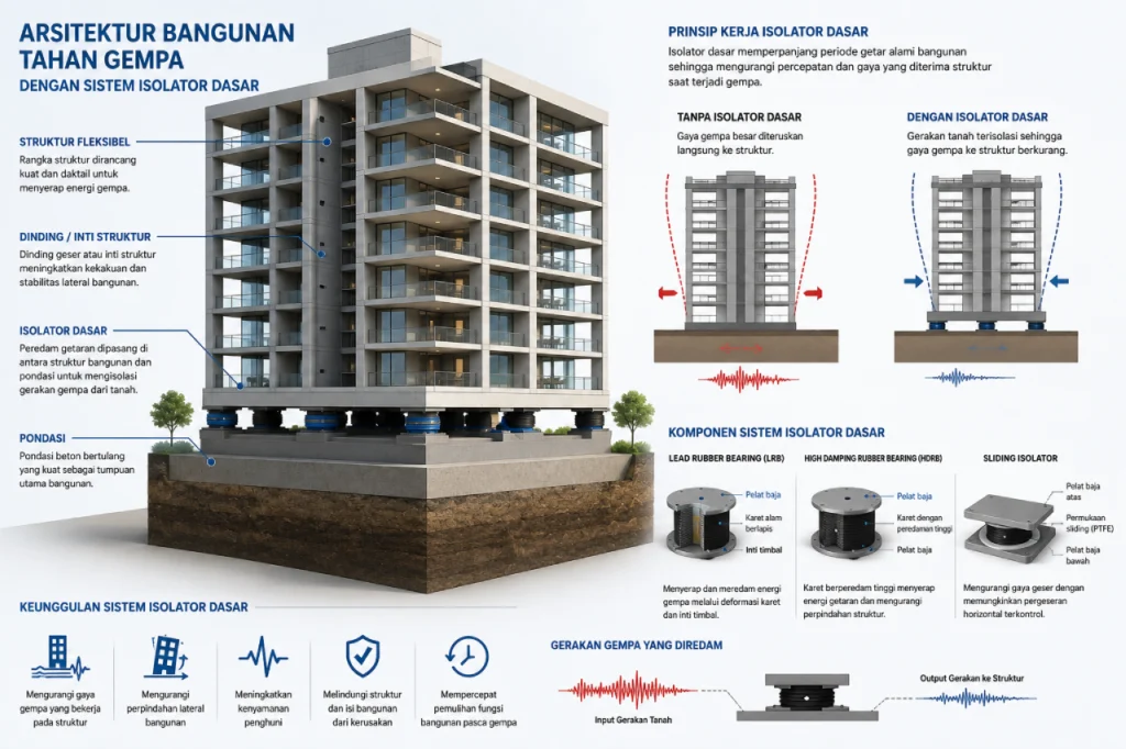 arsitektur bangunan tahan gempa