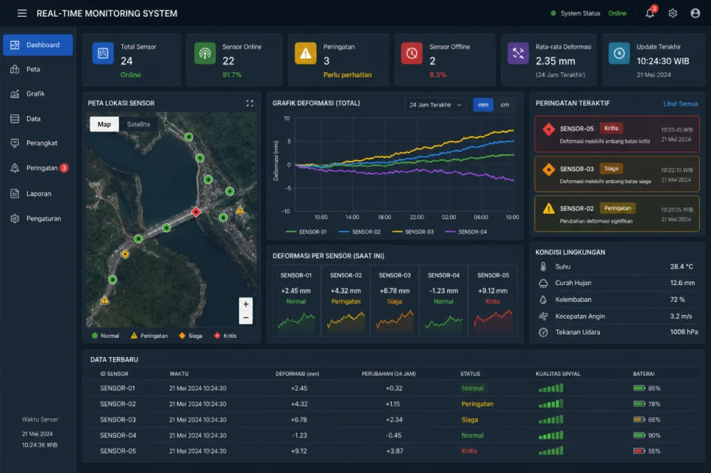 dashboard gnss
