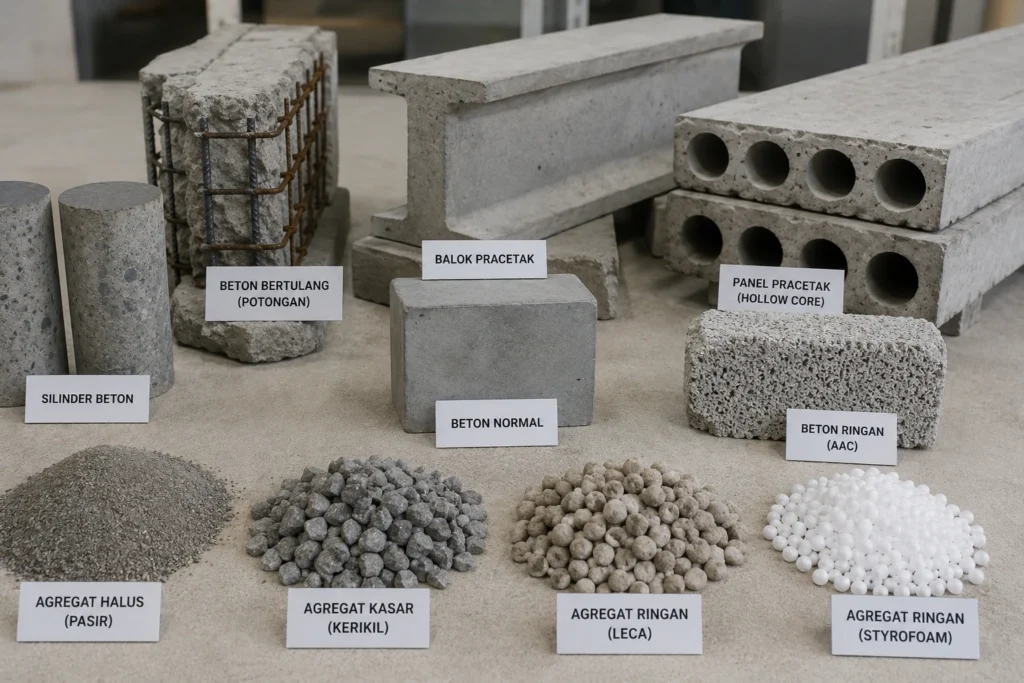 jenis-jenis beton