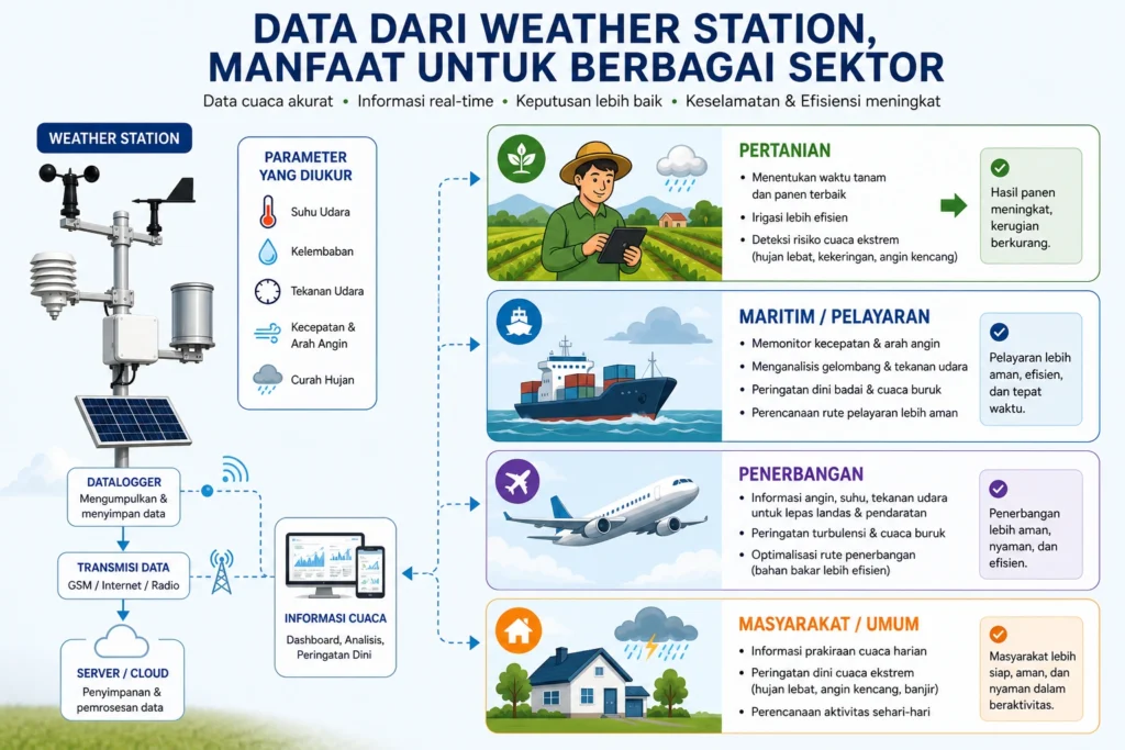 manfaat weather station