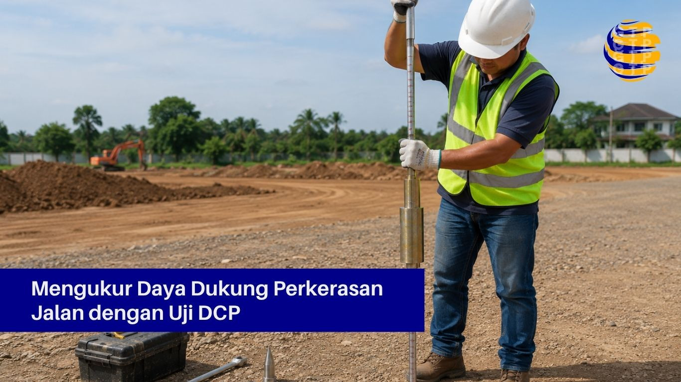 Mengukur Daya Dukung Perkerasan Jalan dengan Uji DCP