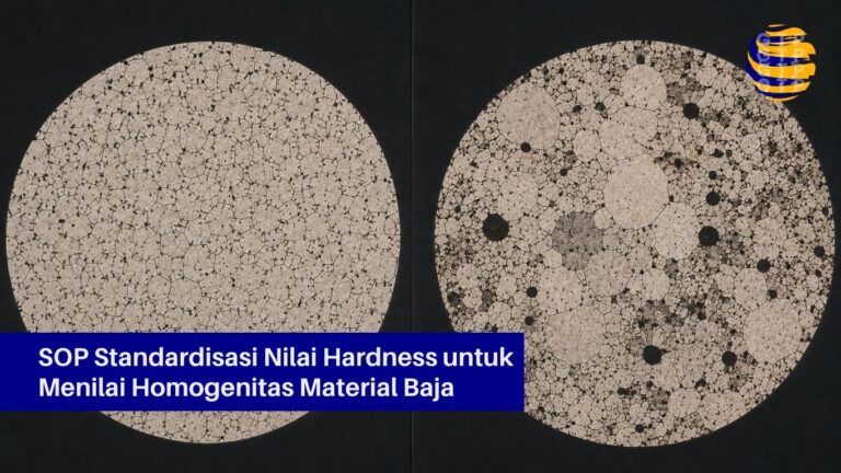 SOP Standardisasi Nilai Hardness untuk Menilai Homogenitas Material Baja