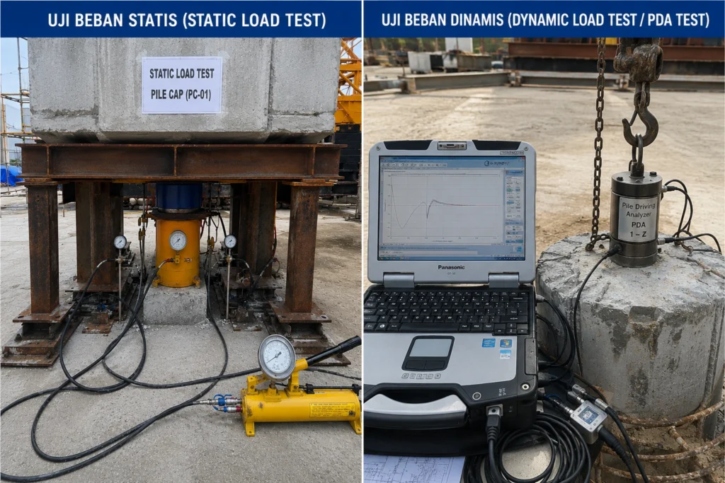 uji beban statis dan dinamis