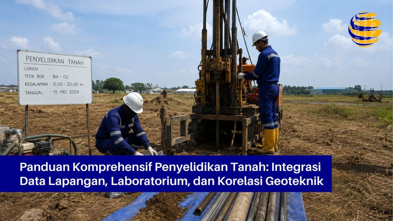Panduan Komprehensif Penyelidikan Tanah Integrasi Data Lapangan, Laboratorium, dan Korelasi Geoteknik