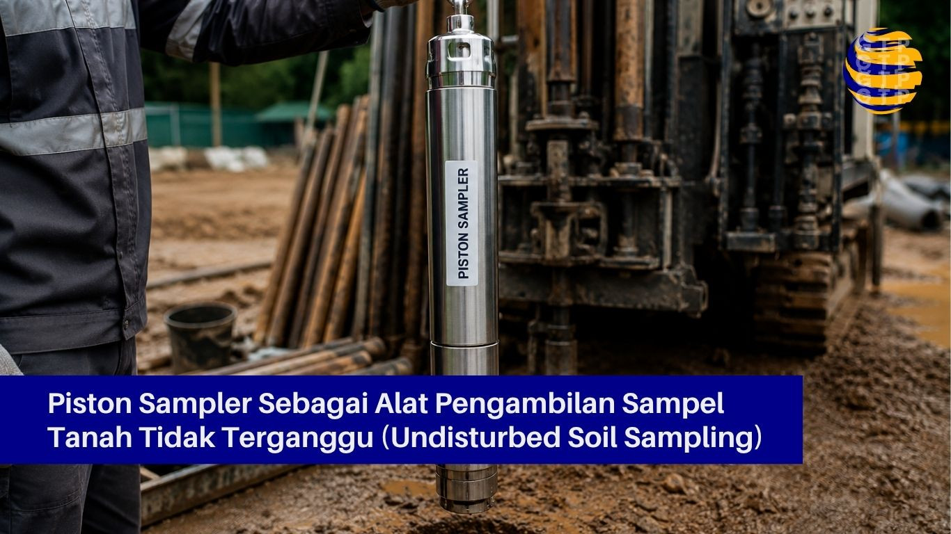 Piston Sampler Sebagai Alat Pengambilan Sampel Tanah Tidak Terganggu (Undisturbed Soil Sampling)