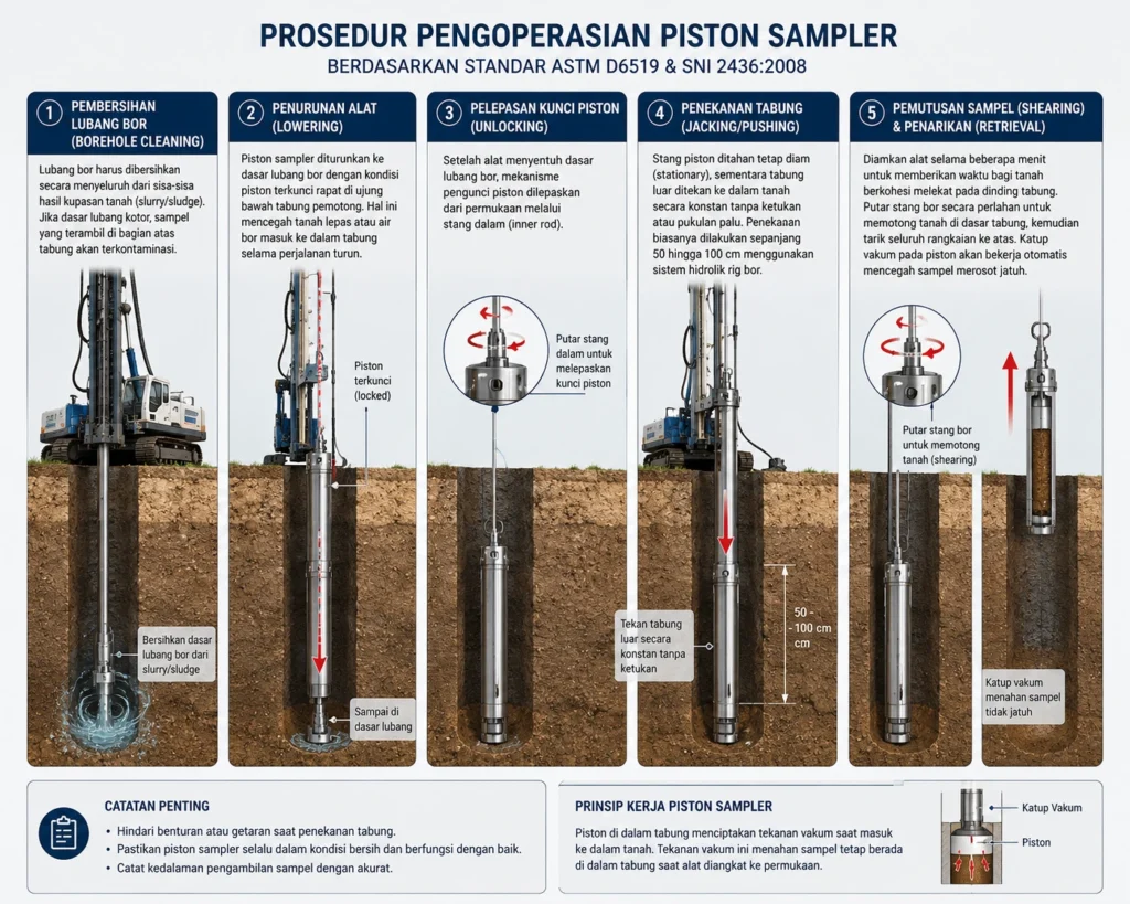 Prosedur Pengoperasian Berdasarkan Standar ASTM D6519 & SNI 24362008