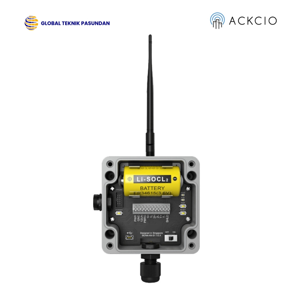 Ackcio Wireless Data Logger Sensor Analog BEAM-AN-S1 - Gambar 2