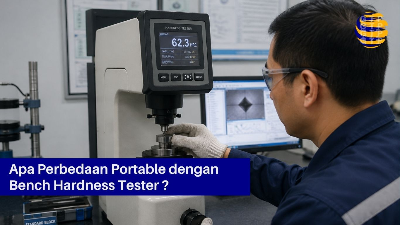 Apa Perbedaan Portable dengan Bench Hardness Tester