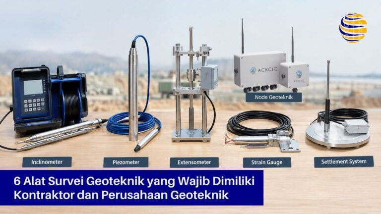 6 Alat Survey Geoteknik yang Wajib Dimiliki Kontraktor dan Perusahaan Geoteknik