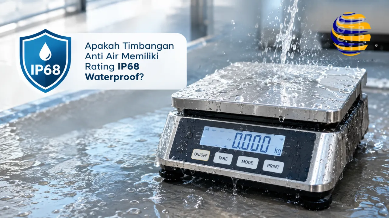 Apakah Timbangan Anti Air Memiliki Rating IP68 Waterproof?